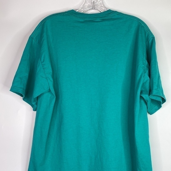 Vintage Endless Designs Easter Hound Dog Green Tshirt 90s Size Large - Picture 6 of 9